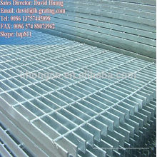 Placa de grão de aço hexagonal galvanizado, grade de drenagem de aço inoxidável galvanizado, piso de grade galvanizado